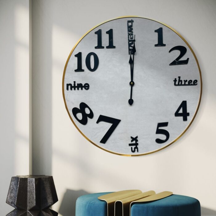 clock wall decor